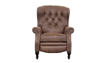 Kendall Dark Sanded Bomber Leather Recliner web01_015447337562188.jpg