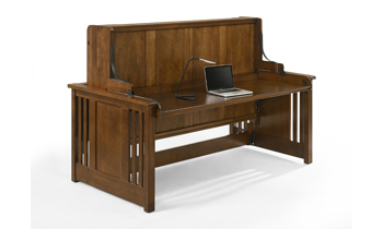 Artisan Black Walnut Cabinet Desk Bed web02_1370HIDBARTBWT.jpg