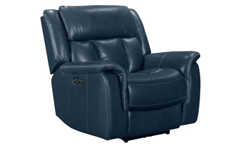 Prodigy Blue Leather Power Collection Prodigy navy blue power leather collection.