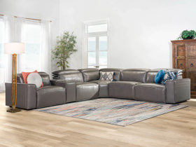 Savant Gray Leather Power Reclining Sectional Room scene 858015426PCKIT01-307043-Edit-FINAL-WEB.jpg